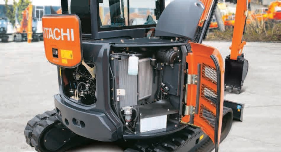 HITACHIインパクト ZX55U-5 Hitachi Mini Excavator Review & Specs